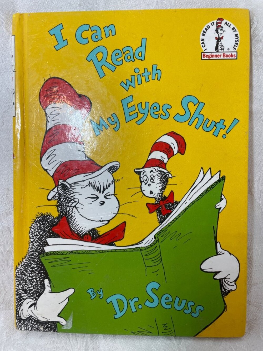 I Can Read With My Eyes Shut By Dr. Seuss Beginner Books Hardcover 1978